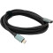 Кабель-подовжувач VOLTRONIC USB 3.2 Gen 2 Type-C Male to Type-C Female 3м Black (YT-TC-TC-EXB-3M)