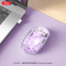 Миша XO M12 Transparent Purple