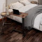Приставний стіл OFFICEPRO ODM270DW Dark Wood/Black