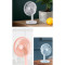 Настільний портативний вентилятор JILE Desktop Small Fan 01 Pink