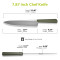 Шеф-ніж CIVIVI Cibus Green 200мм (C23048-2)