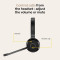 Гарнітура бездротова JABRA Evolve 65 TE Link390a MS Stereo w/charging base (6699-833-399)