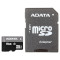Карта пам'яті ADATA microSDHC Premier 16GB UHS-I Class 10 + SD-adapter (AUSDH16GUICL10-RA1)