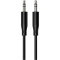 Кабель BOROFONE BL26 Standard AUX Audio Cable mini-jack 3.5mm 1м Black