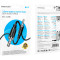 Кабель BOROFONE BL26 Standard AUX Audio Cable mini-jack 3.5mm 1м Black