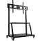 Презентаційна стійка з кріпленням під ТВ QUBE 100B150 55"-100" Black