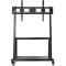 Презентаційна стійка з кріпленням під ТВ QUBE 100B150 55"-100" Black