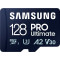 Карта памяти SAMSUNG microSDXC Pro Ultimate 128GB UHS-I U3 V30 A2 Class 10 w/USB-cardreader (MB-MY128SB/WW)