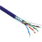 Кабель мережевий EXCEL NET FTP Cat.5e LSOH 4x2x0.51 CU фіолетовий 305м