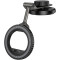 Автотримач для смартфона HOCO H77 View Folding Magnetic Rng Car Holder Center Console Black Metal Gray