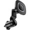 Автотримач з бездротовою зарядкою HOCO HW30 Crown Magnetic Wireless Charging Car Holder Air Outlet Black Metal Gray