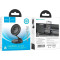 Автотримач для смартфона HOCO H61 Show Folding Ring Magnetic Car Holder Dashboard Black Metal Gray