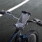 Велодержатель для смартфона HOCO H82 Vista Bicycle Motorcycle Universal Holder Black Metal Gray