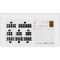 Блок питания 800W GAMEMAX GM-800B Efficient White