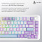 Клавіатура AJAZZ AK820 Max White/Purple