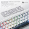 Клавіатура бездротова AJAZZ AK680 Max Wireless (8+8K) Blue/White