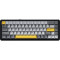 Клавіатура бездротова AJAZZ AK680 Max Wireless (8+8K) Black/Gray/Yellow