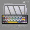 Клавіатура бездротова AJAZZ AK680 Max Wireless (8+8K) Black/Gray/Yellow