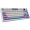 Клавіатура бездротова AJAZZ AK820 Max (Plus) Daydream Switch White/Purple