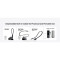 Повербанк ANKER Laptop Power Bank with Built-in Dual Type-C Cable 165W 25000mAh Silver (A1695H41)