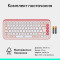 Клавіатура бездротова LOGITECH Pop Icon Keys Rose (920-013073)