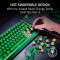 Клавіатура RAZER BlackWidow V4 75% Orange Tactile Switch Gen. 3 Phantom Green Edition (RZ03-05003300-R3M1)