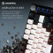 Клавиатура беспроводная GAMEPRO Asgard Valhalla MK160W Pro QLAB Orange Switch Black