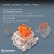 Клавиатура беспроводная GAMEPRO Asgard Valhalla MK210B PRO QLAB Orange Switch Black