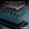 Клавиатура беспроводная GAMEPRO Asgard Valhalla MK210B PRO QLAB Orange Switch Black