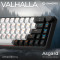Клавиатура беспроводная GAMEPRO Asgard Valhalla MK210B PRO QLAB Orange Switch Black