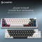 Клавіатура бездротова GAMEPRO Asgard Valhalla MK210B PRO QLAB Orange Switch White