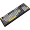 Клавіатура бездротова AJAZZ AK980 Clear Sky Switch Starry Night Gray