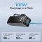 Повербанк ECOFLOW RAPID Power Bank 170W 25000mAh Black