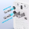 Універсальний зарядний пристрій CANYON OnTour 70 GaN III Universal Travel Adapter White (CNS-TA70W1006W)