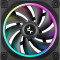 Вентилятор DEEPCOOL FL12 ARGB Black (R-FL12-BKAPN1-G)