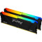 Модуль памяти KINGSTON FURY Beast RGB DDR4 3200MHz 32GB Kit 2x16GB (KF432C16BB12AK2/32WP)