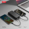 Повербанк XO PB313 10W 20000mAh Black