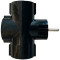 Сетевой разветвитель 2E 2E-AD0103BK Black, 3 розетки