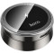 Автотримач з бездротовою зарядкою HOCO HW33 Metal Ring Magnetic Wireless Fast Charging Car Holder Center Console Metal Gray