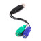Адаптер VIEWCON USB to PS/2 0.2м (VE247)