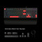 Клавіатура A4TECH BLOODY S525N BLMS Red Plus Switch Fire Black