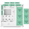 Корпус ARCTIC Xtender VG White