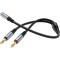 Кабель HOCO UPA21 2-in-1 3.5 Headset Audio Adapter Cable Female to Dual Male mini-jack 3.5mm (F) - 2xmini-jack 3.5mm (M) Gray