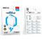 Зарядное устройство BOROFONE BAS71A Source 1xUSB-A, 2.1A White w/Lightning cable
