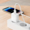 Зарядное устройство BOROFONE BAS71A Source 1xUSB-A, 2.1A White w/Lightning cable