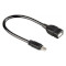 Кабель OTG ATCOM USB2.0 AF/Mini-BM 0.1м (12822)
