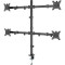 Крепление настольное для 4-х мониторов GEMBIRD MA-D4-01 17"-32" Black