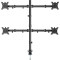Крепление настольное для 4-х мониторов GEMBIRD MA-D4-01 17"-32" Black