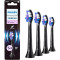 Насадка для зубной щётки PHILIPS Sonicare S2 Sensitive Black 4шт (HX6054/88)