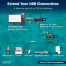 Подовжувач USB по кручений парі DIGITUS USB 2.0 CAT Extender, до 150м (DA-73120)